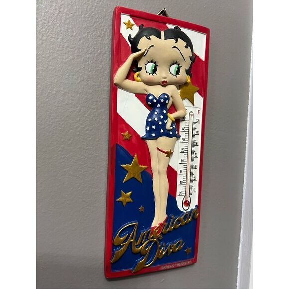 Rare Betty Boop Thermometer American Diva Spoontiques - Picture 4 of 10